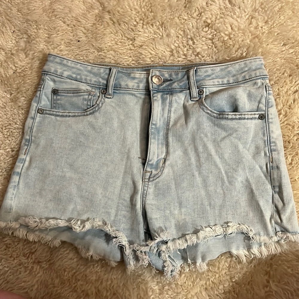 American Eagle Next Level Stretch Super Hi-Rise Shortie